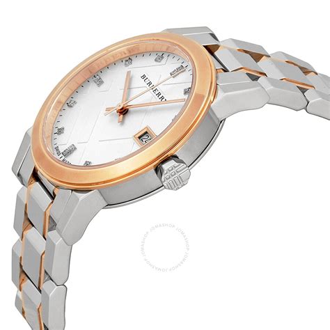 burberry ladies watch silver|Burberry watches outlet online.